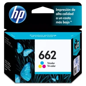 Cartucho De Tinta Hp 662 Cor Color Do 2 Ml