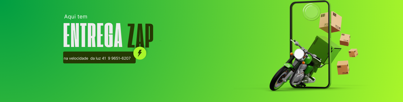 Banner para loja online verde entrega full (1390 x 354 px)
